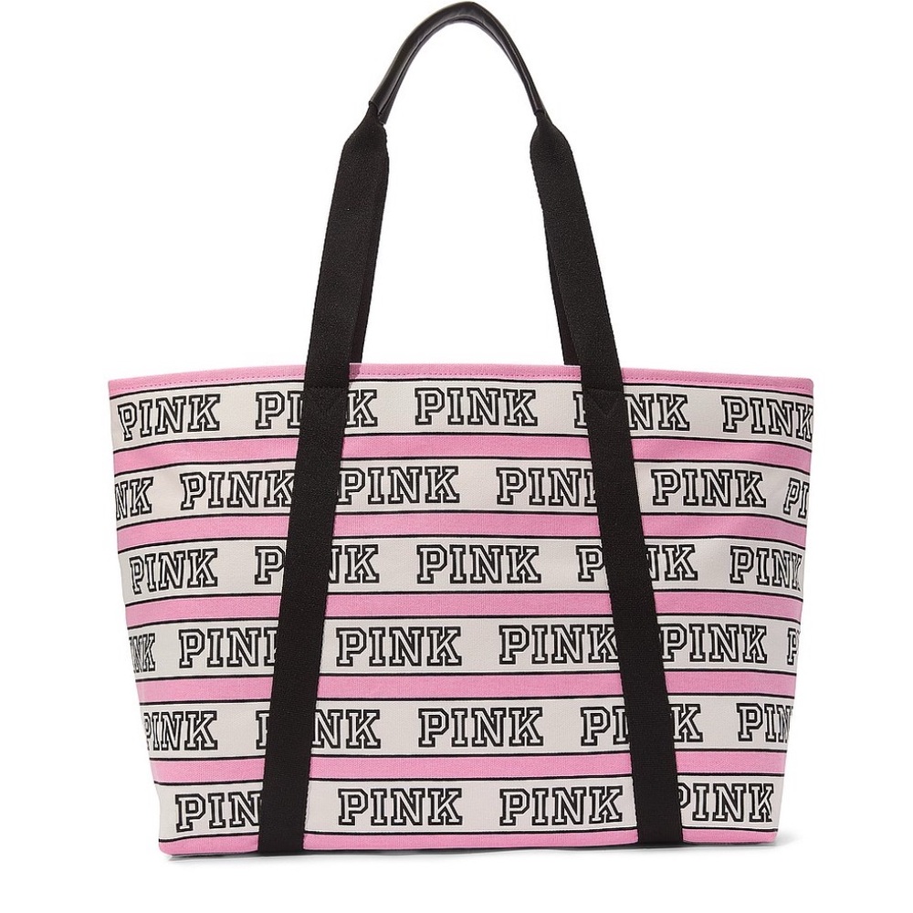 Victoria’s Secret PINK Large Canvas Logo Tote